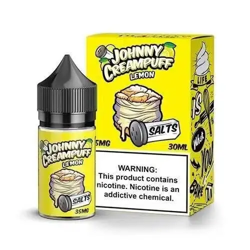 ภาพขนาดย่อ: น้ำยาบุหรี่ไฟฟ้า Johnny Creampuff Salt USA [แท้] ซอลนิค น้ำยาบุหรี่ไฟฟ้า Salt Nic  พรีเมี่ยมอเมริกา สายขนม นิโคตินพรีเมี่ยม
