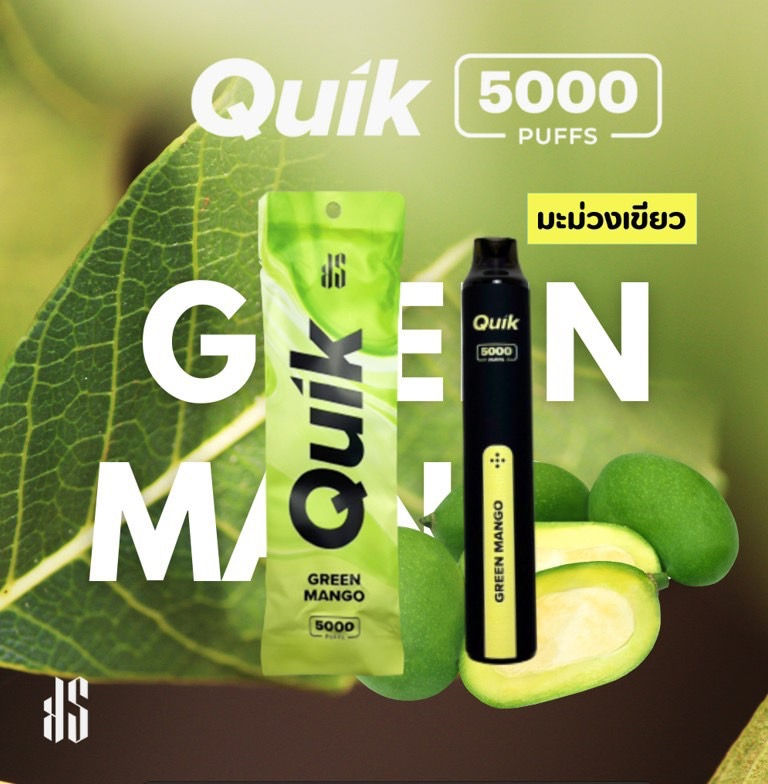 ภาพขนาดย่อ: Ks Quik 5000 Puffs Disposable Pod พอตใช้แล้วทิ้ง สูบได้มากถึง 5,000 คำ นิโคติน 30 mg Mesh Coil เส้นใยฝ้ายออแกนิค