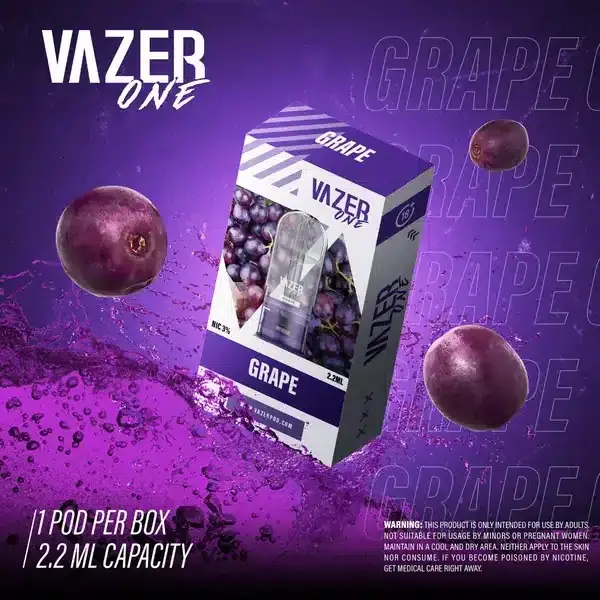 ภาพขนาดย่อ: หัวพอต VAZER ONE สามารถใช้งานร่วมกับ บุหรี่ไฟฟ้า รุ่นสุดฮิตอย่าง Relx Infinity plus และ relx infinity 2 ได้ 1 กล่องมี 1 ชิ้น