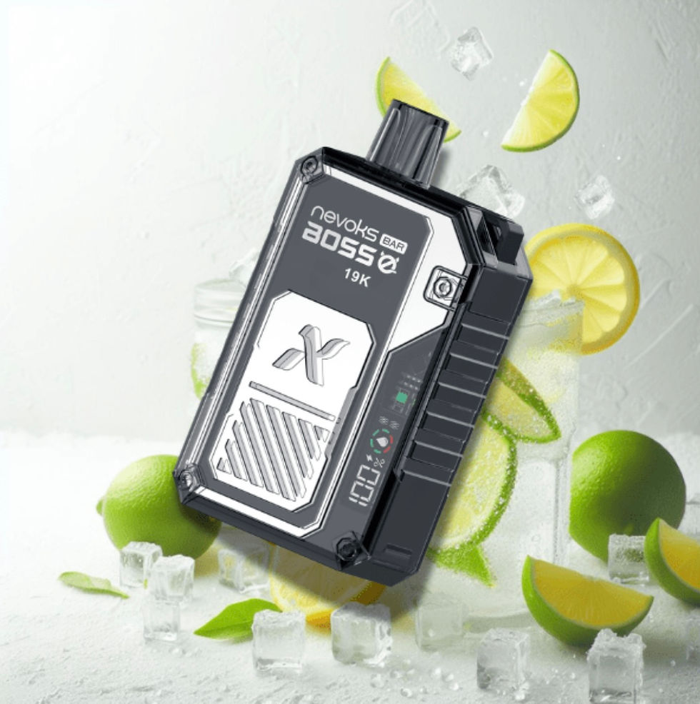 ภาพขนาดย่อ: พอตใช้แล้วทิ้ง NEVOKS BAR ICE 19K 19000 PUFFS ( Battery 750mAh ) | บุหรี่ไฟฟ้าพอตใช้แล้วทิ้ง เนโวคส์บาร์ไอซ์ 19000 คำ