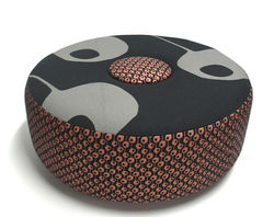 Till Julien copper_mud button stool ottomen