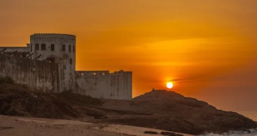 Cape Coast Castle sun set.webp