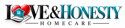 Glossy Love & Honesty Homecare Logo.png