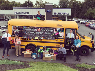 Back to School Drive ( Faulkner Subaru Sponsored)