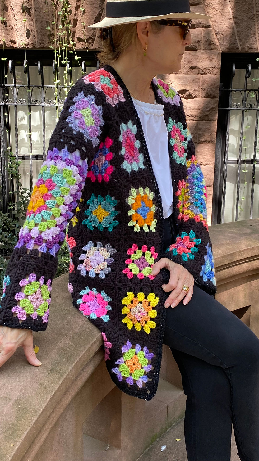 Thumbnail: Over the Rainbow (with Black Accent) – Car Coat