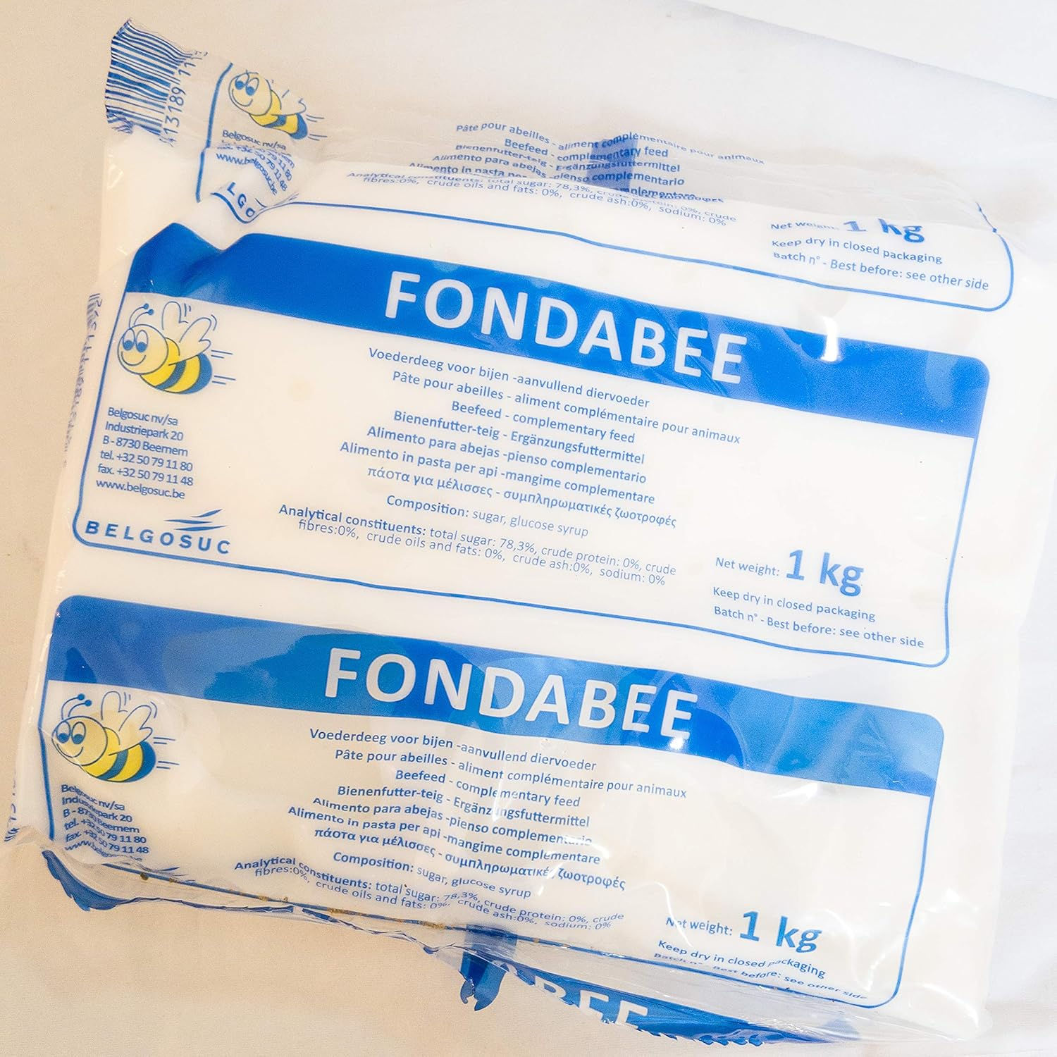 1kg pack of Fondabee fondant