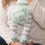 Thumbnail: Green Striped Bear Baby Leggings