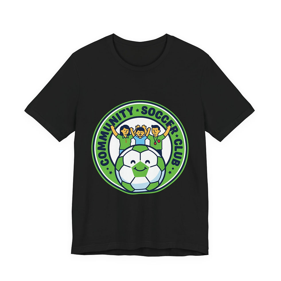 Thumbnail: Community Soccer Club Tee | Youth League, Sideline Supporter