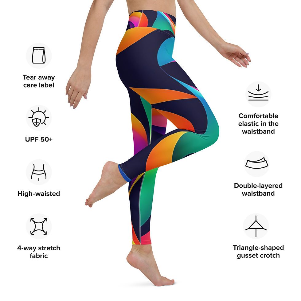 Thumbnail: Faith Serenity Flow Yoga Leggings