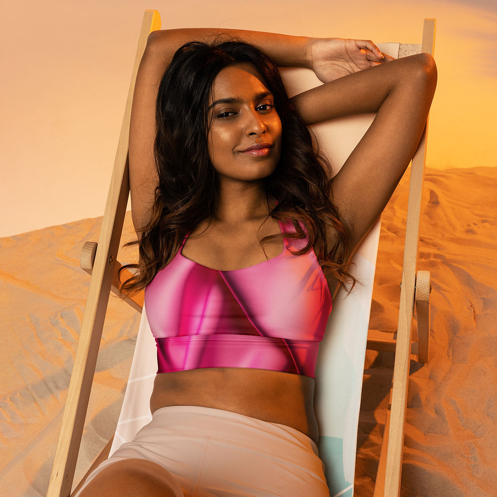 Thumbnail: Faith Longline Sports Bra