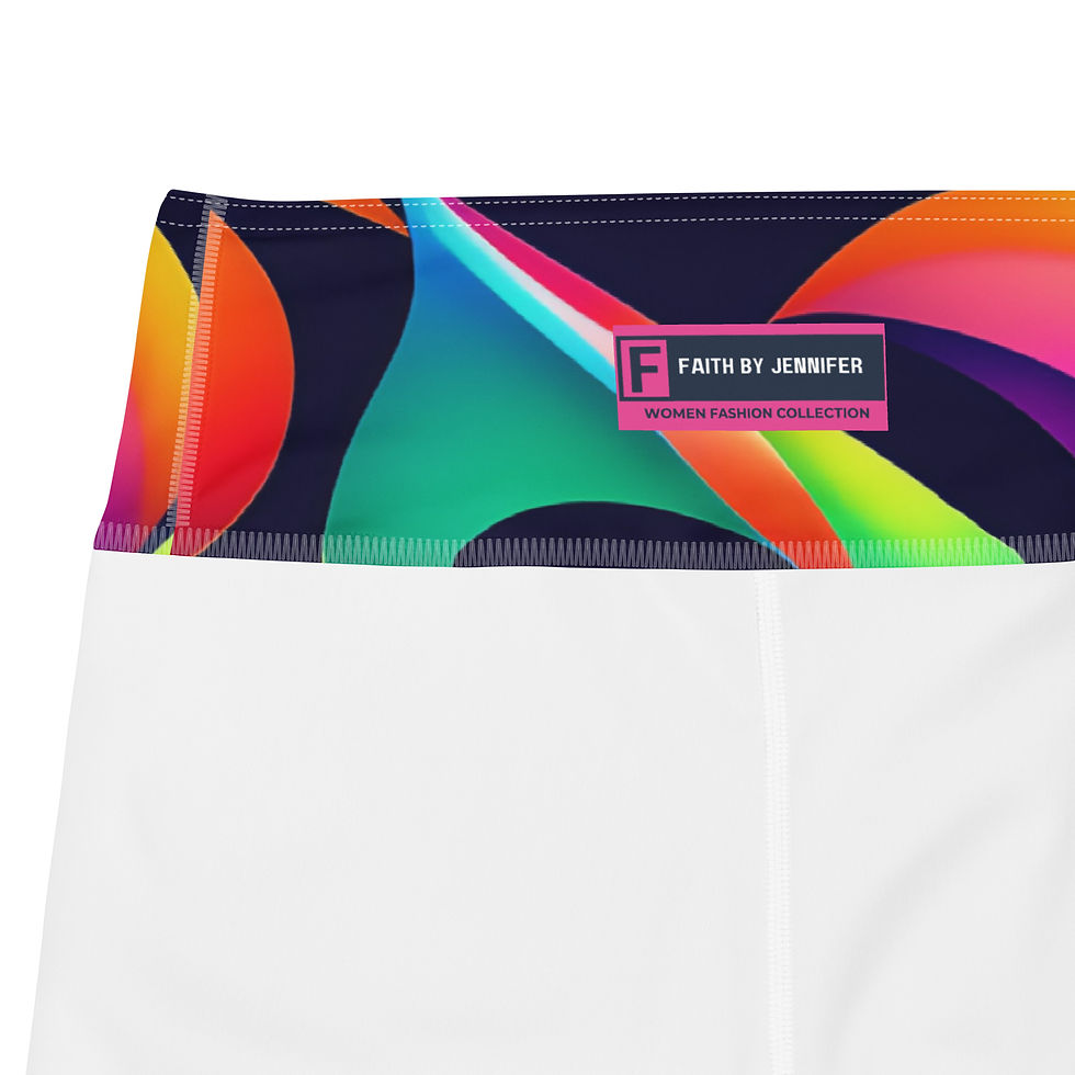 Thumbnail: Faith Tranquil Vibes Yoga Capri Leggings