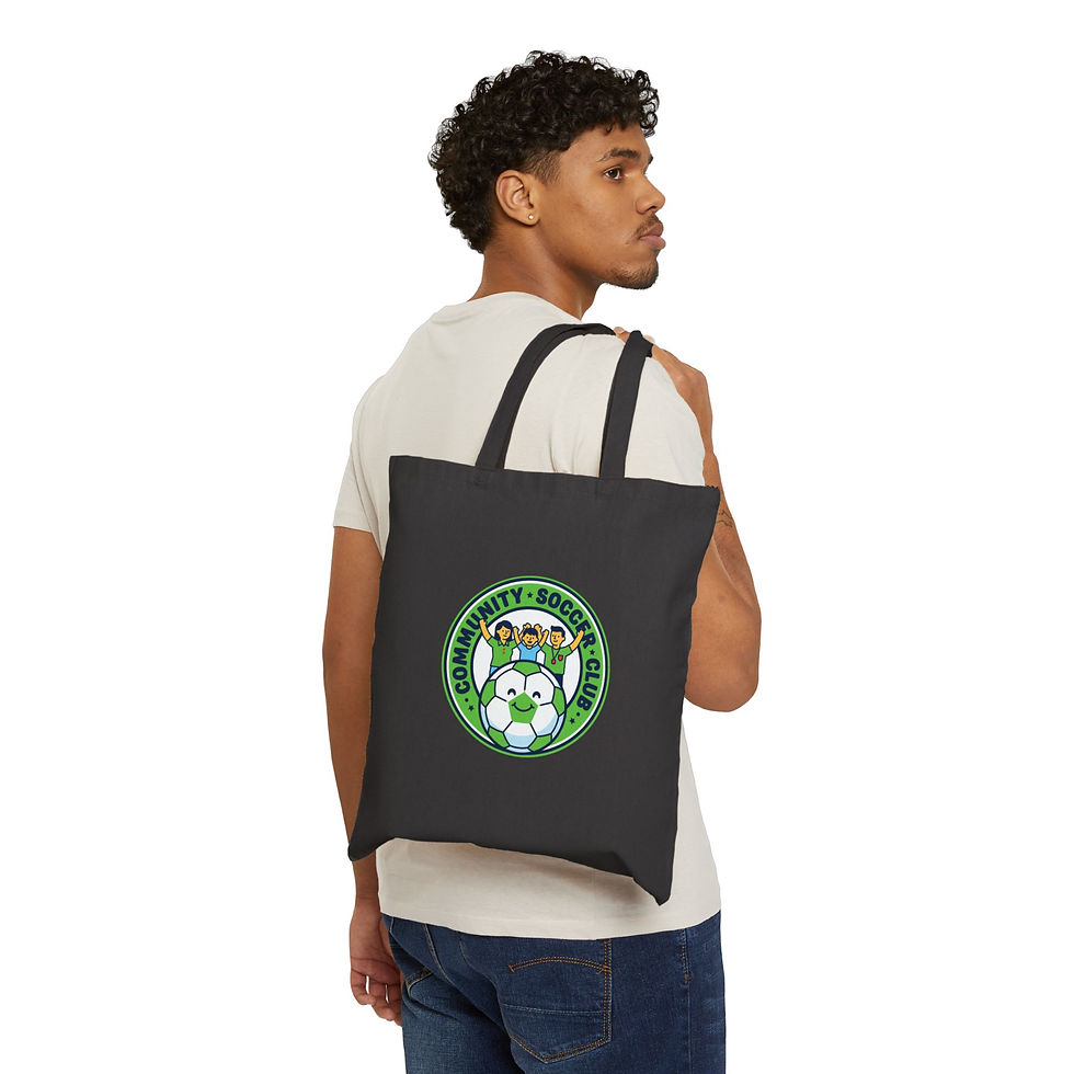 Thumbnail: Community Soccer Club Tote | soccer mom, youth league sideline