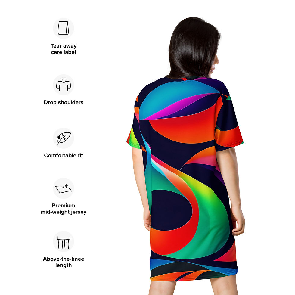 Thumbnail: Faith T-Shirt Dress