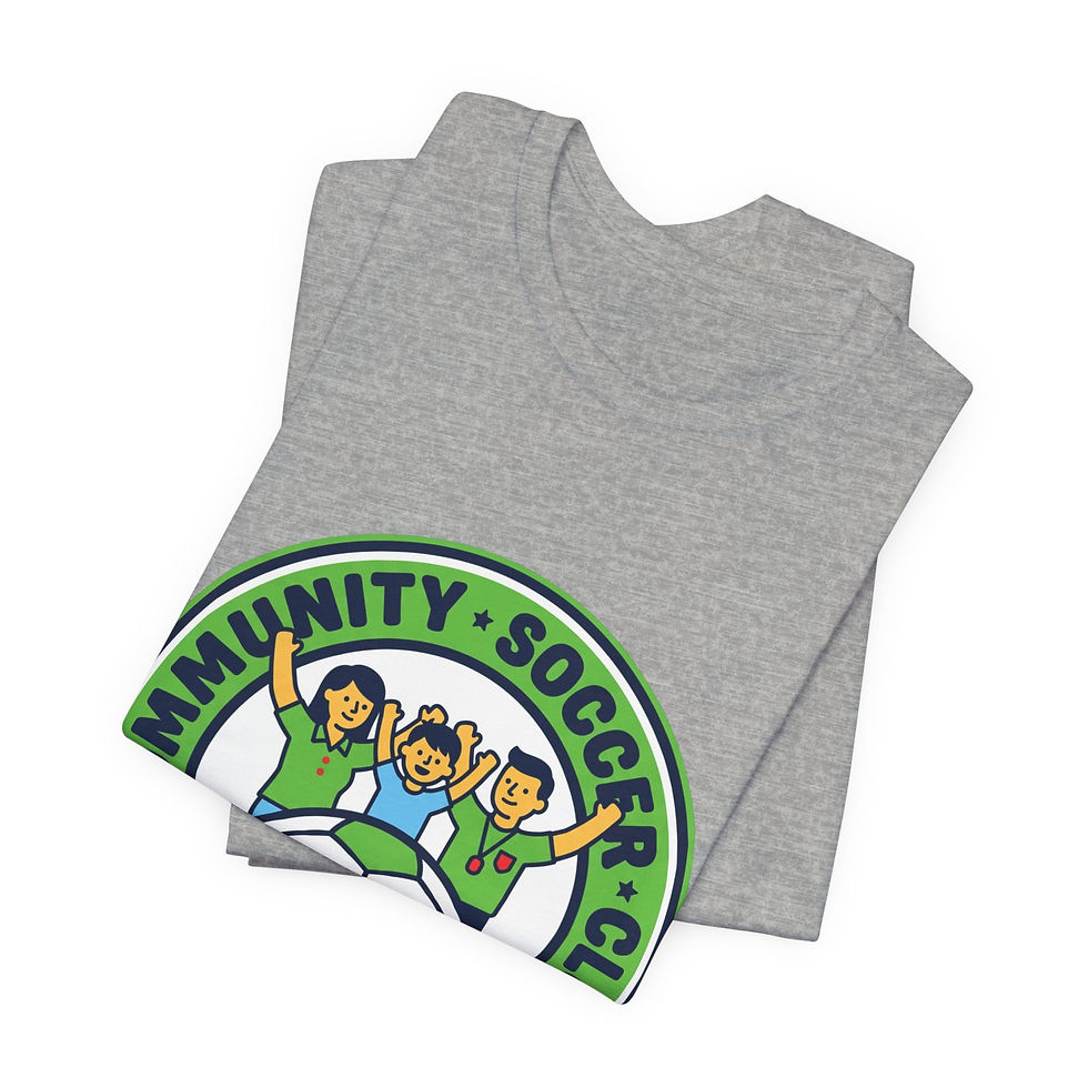 Thumbnail: Community Soccer Club Tee | Youth League, Sideline Supporter