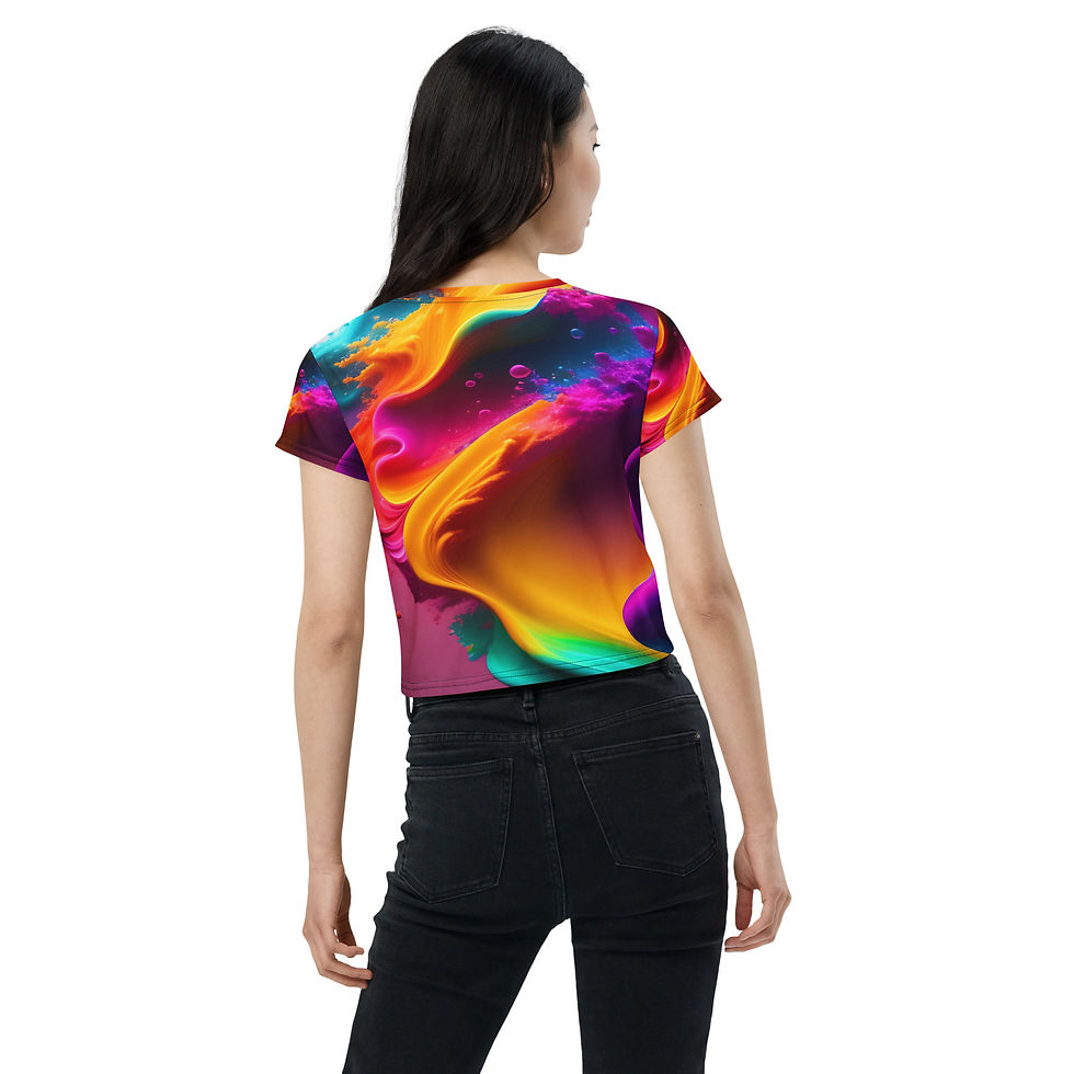 Thumbnail: Faith Radiant Crop Tee
