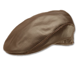 Gorra boina de cuero engrasado