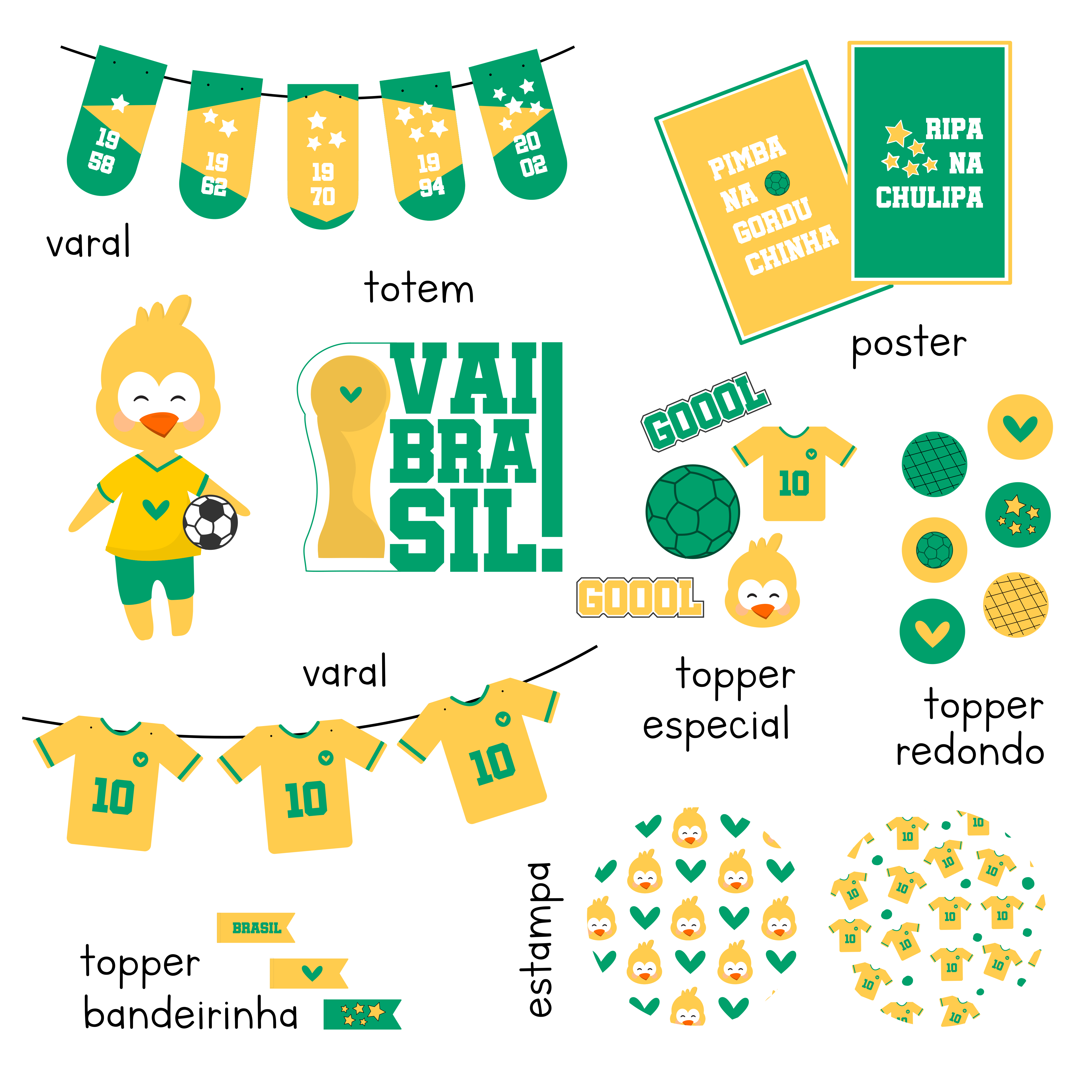 Kit digital Copa do Mundo