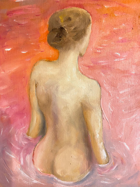 The bather