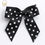 Thumbnail: Black 5cm Polka Dot Grosgrain Ribbon Bow 12 Pack