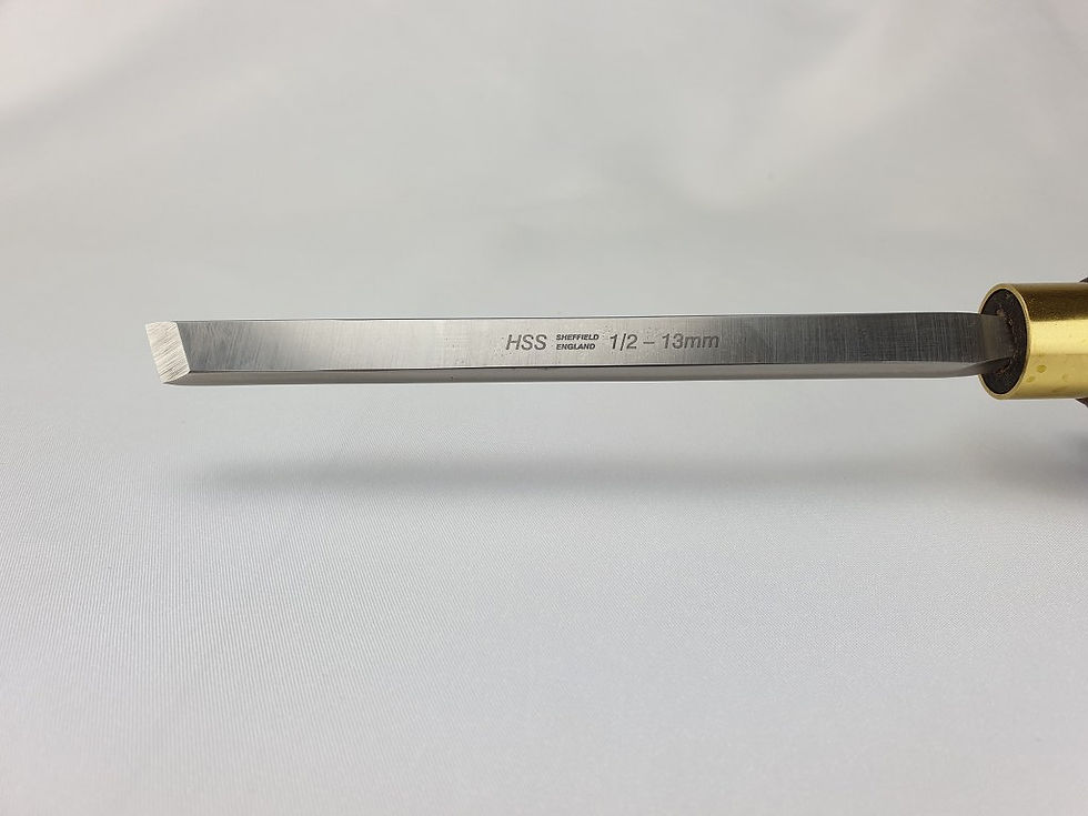 Thumbnail: Hamlet HCT104 1/2 Inch Rolled Edge Skew Chisel