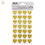 Thumbnail: Glitter Hearts Gold Craft Stickers (28 Pack)