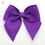 Thumbnail: Purple 10cm Grosgrain Ribbon Bow Self Adhesive 6 Pack