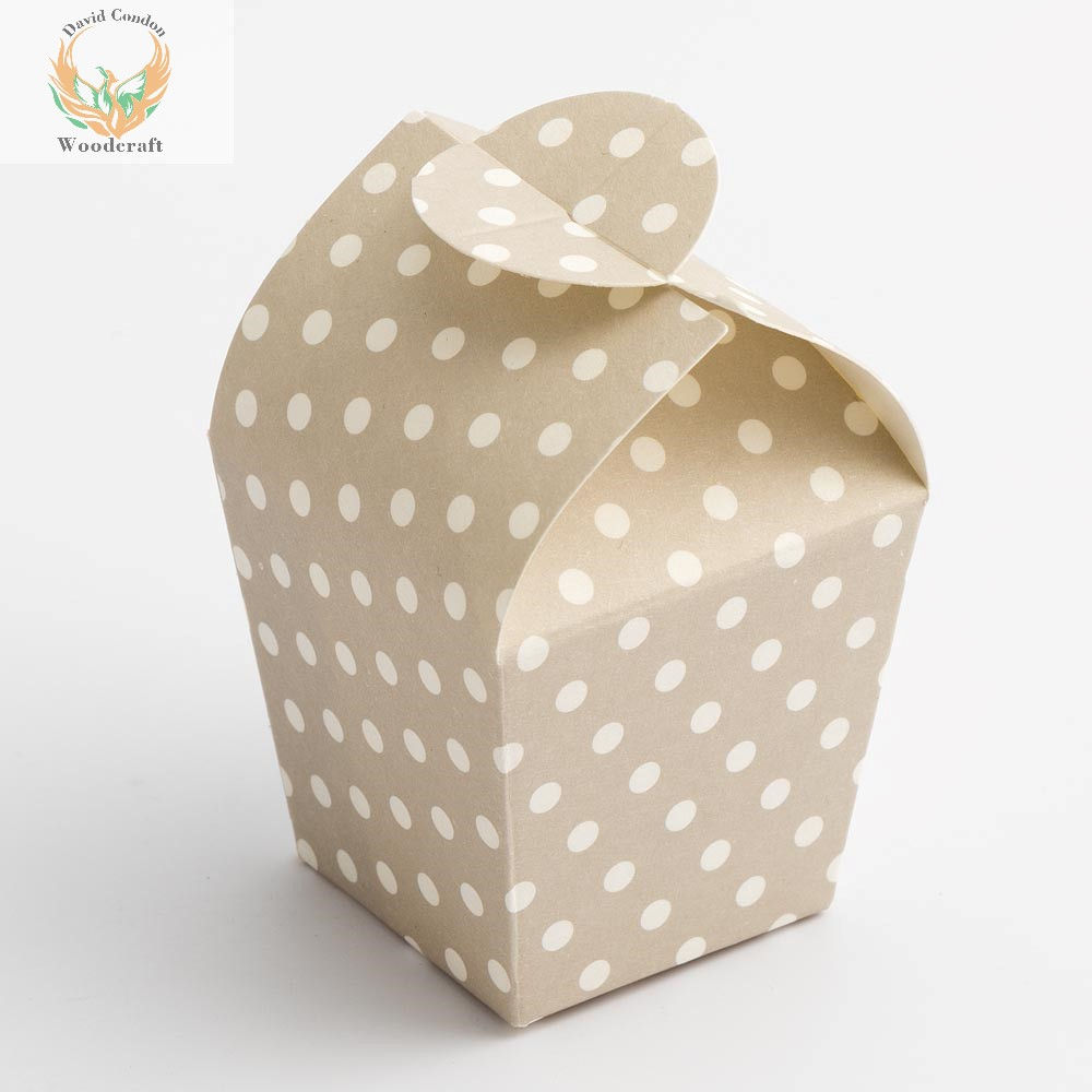 Pearl Grey Polka Dot – Mini Box 33x33x65mm – 10 Pack