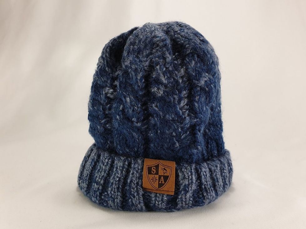 Thumbnail: Infusion Navy Blue Wooly Beanie