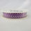 Thumbnail: Purple/White Dashy Ribbon 4mm x 25m