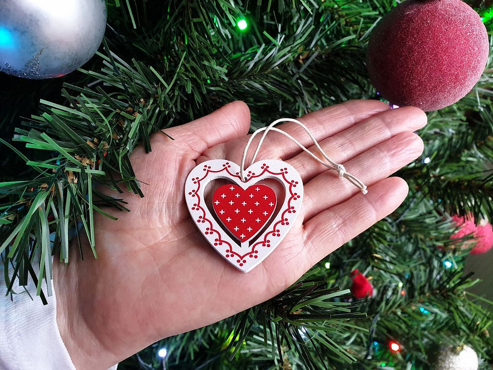 Thumbnail: Painted Wood Christmas Tree Shapes T1