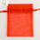 Thumbnail: Red Organza Gift Bags 10x12.5cm 10 Packs