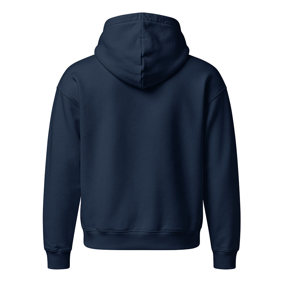 Thumbnail: Unisex relaxed mid-weight hooded sweatshirt