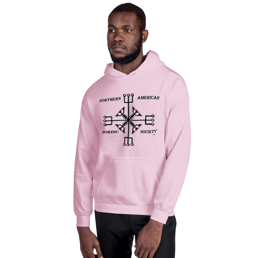 Thumbnail: NANS Logo & Vegvisir Unisex Hoodie