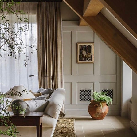 Quiet luxury interior living room