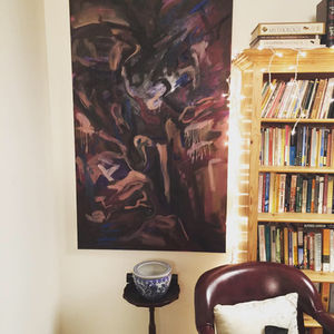 Paintings in the movie "The Party" directed by Julianna Robinson