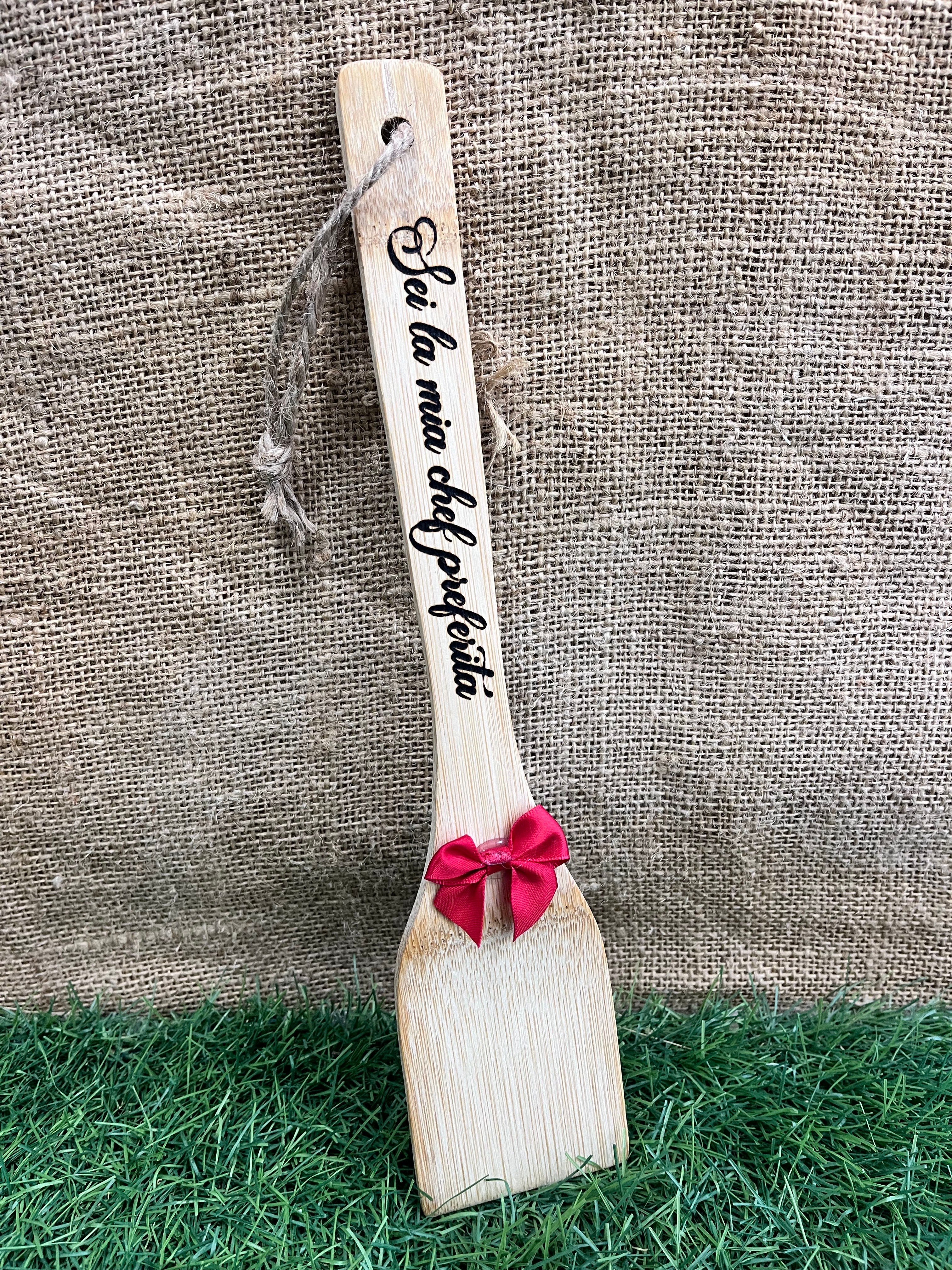 Mestolo in Bamboo - "Sei la mia chef preferita"