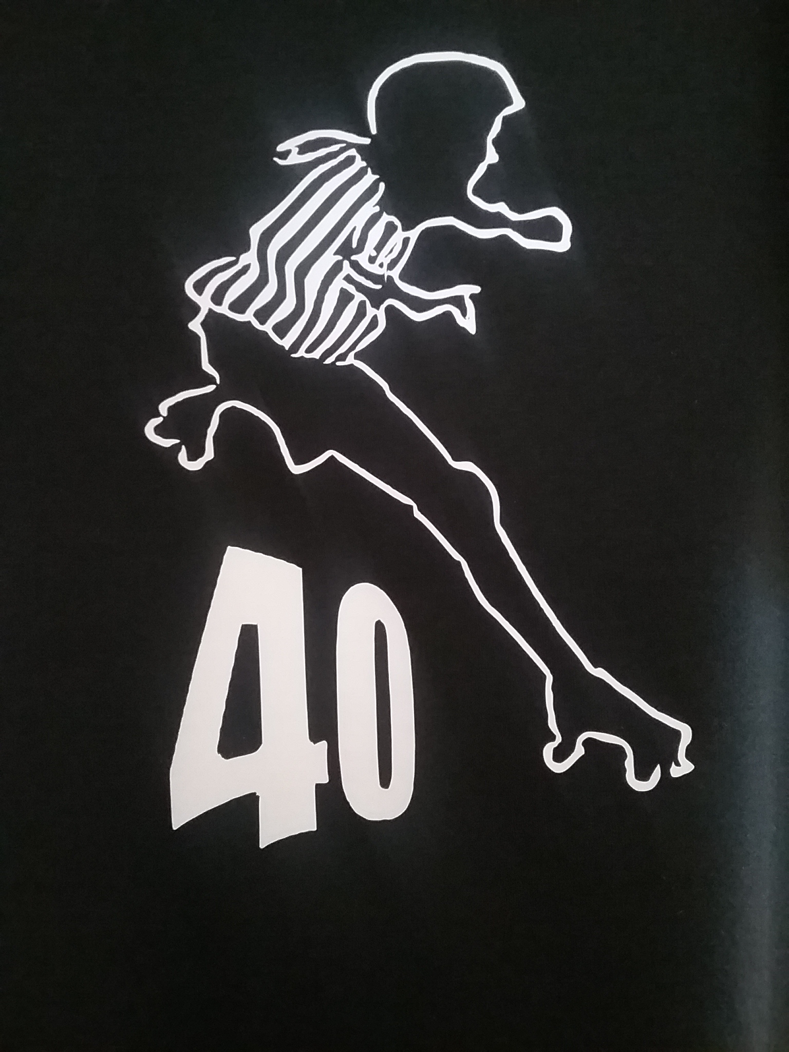White zebra logo