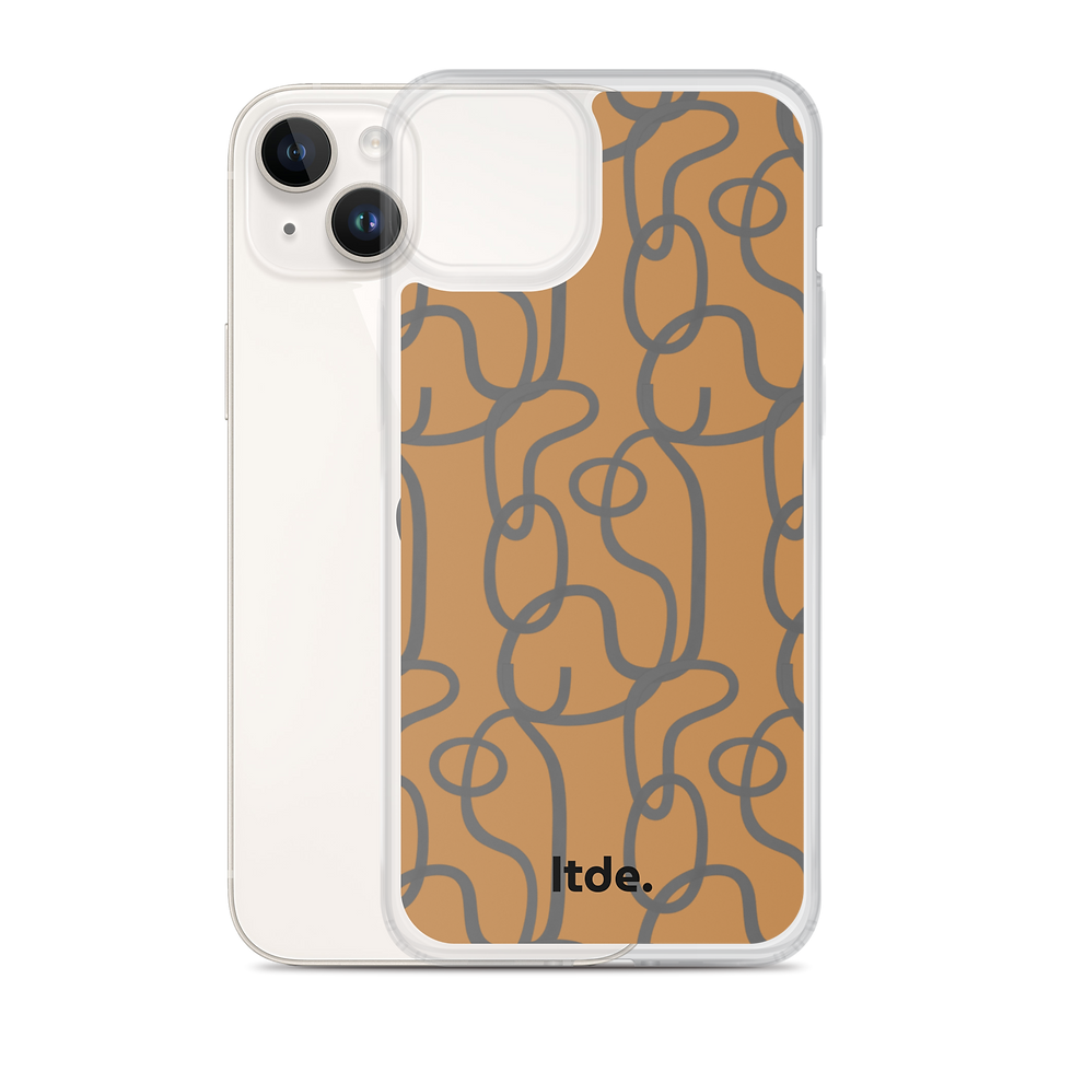 Thumbnail: funda de iPhone® Emilia - marrón