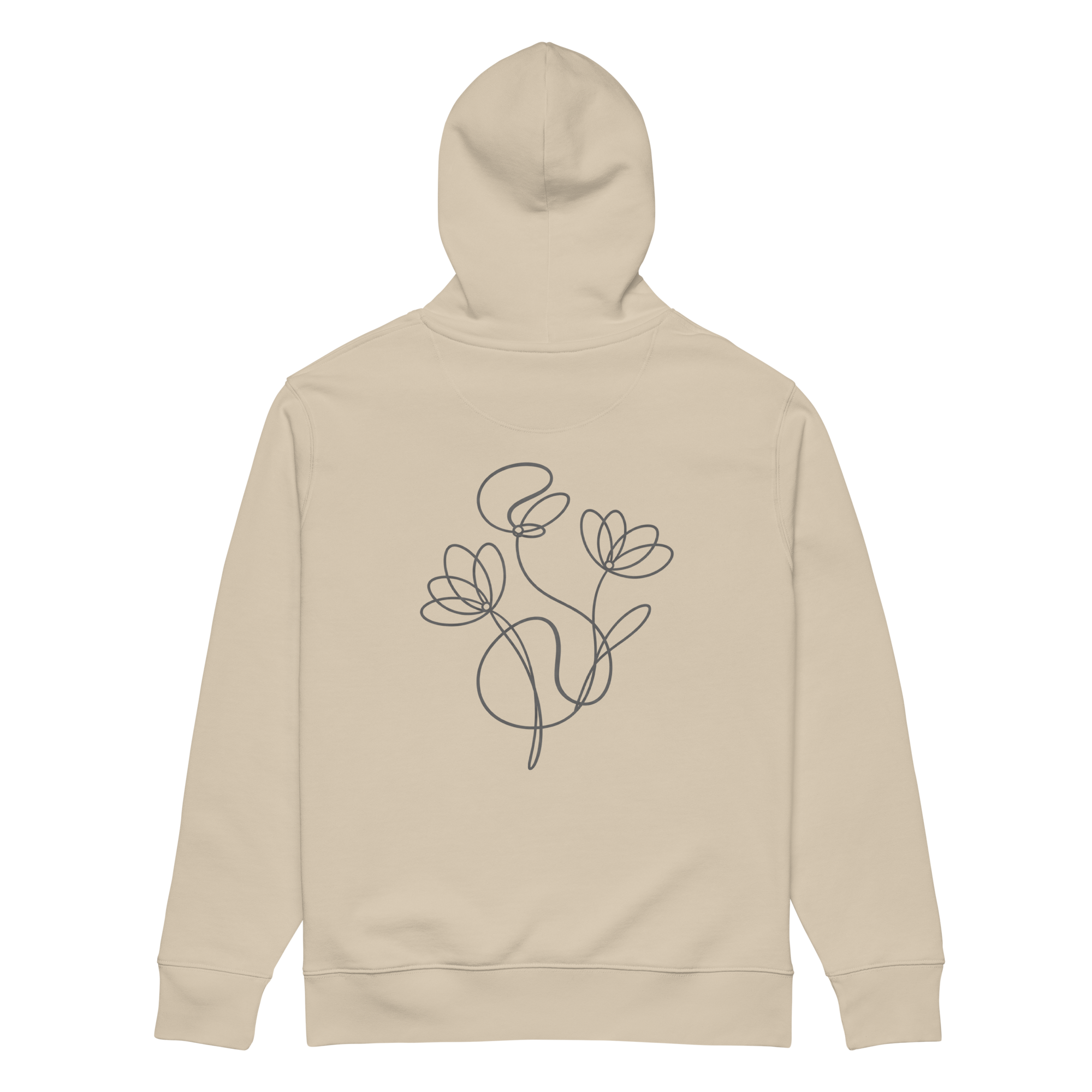 Sudadera unisex flores