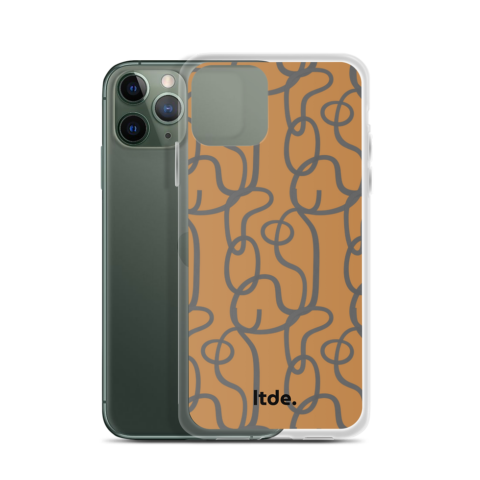 Thumbnail: funda de iPhone® Emilia - marrón