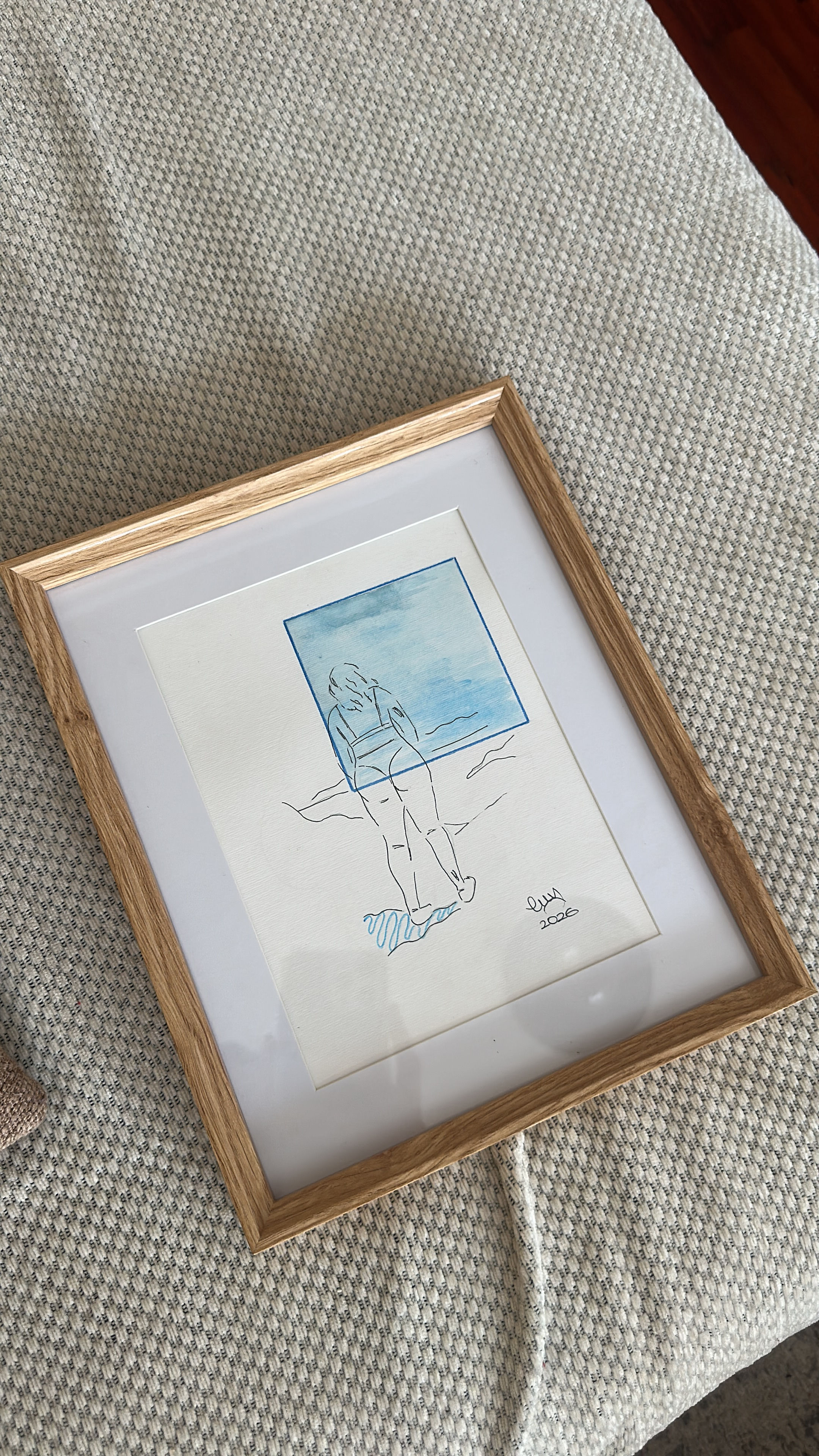 Ilustración personalizada + marco