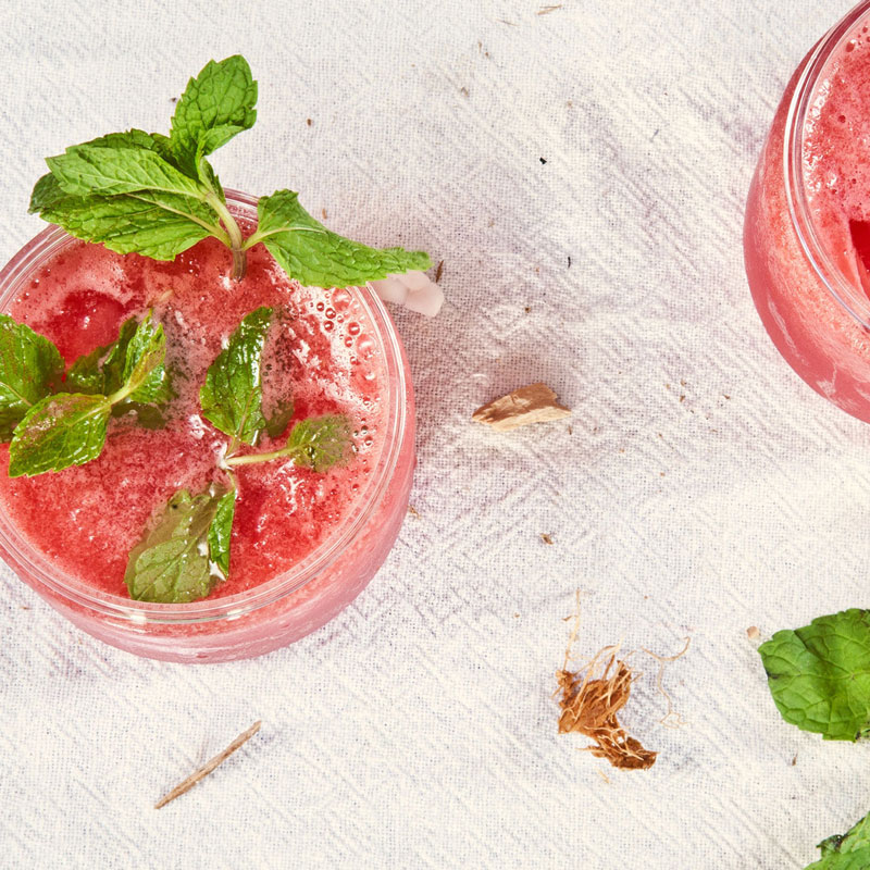 Arranged Food and Objects