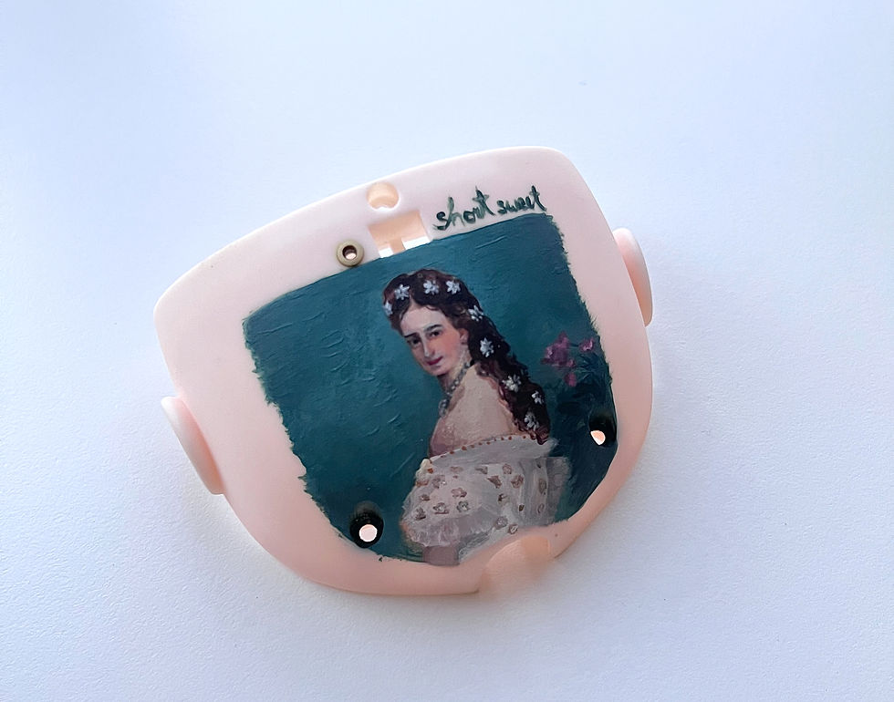 Hand-painted Portrait of Empress Elisabeth of Austria