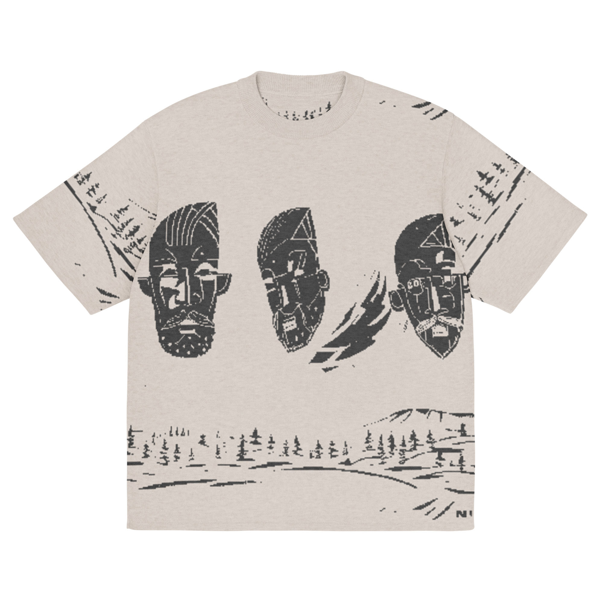 Ancestral Drift | Knitted T-shirt