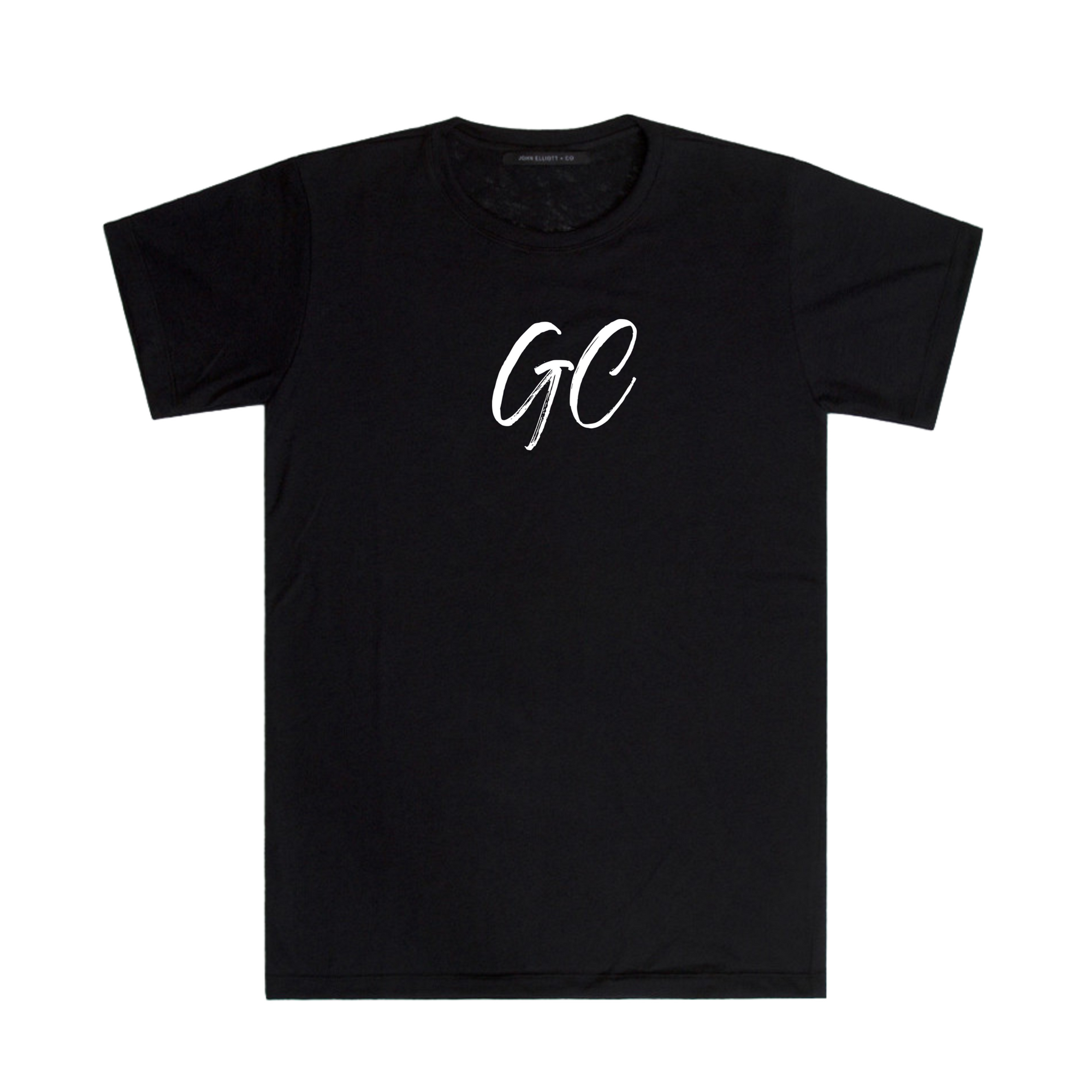 Gone Clear Black Heavy Cotton T-Shirt