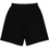 Thumbnail: Gone Clear Black Cotton Shorts