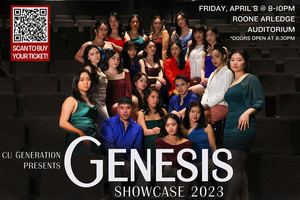 GENESIS: CU Generation Showcase 2023