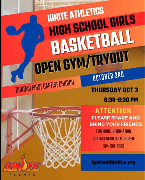 High School Girls Basketball Tryouts