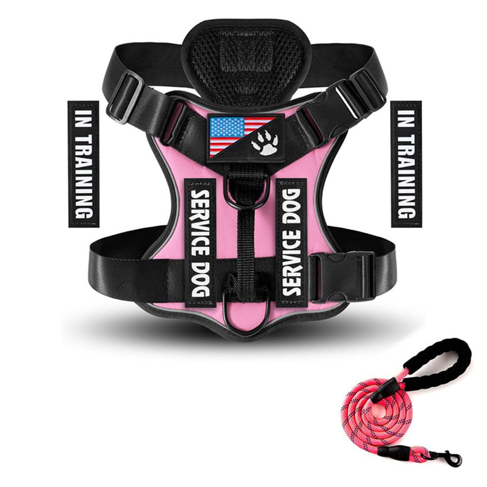 Reflective No-Pull Dog Harness with Control Handle