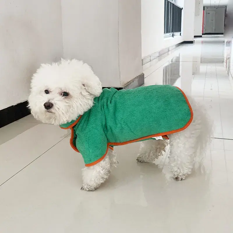 Thumbnail: Fast-Drying Microfiber Dog Bathrobe Towel